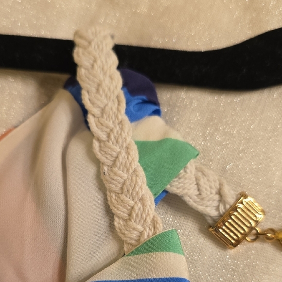 Lilly Pulitzer Silk Striped Mini Dress - Blue, Orange, Green, White - Picture 14 of 16